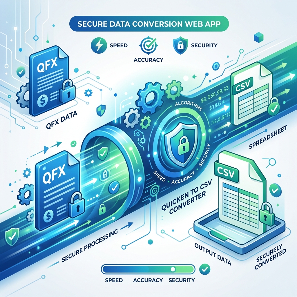The Best QFX to CSV Converter for 2026: Fast, Secure & Local